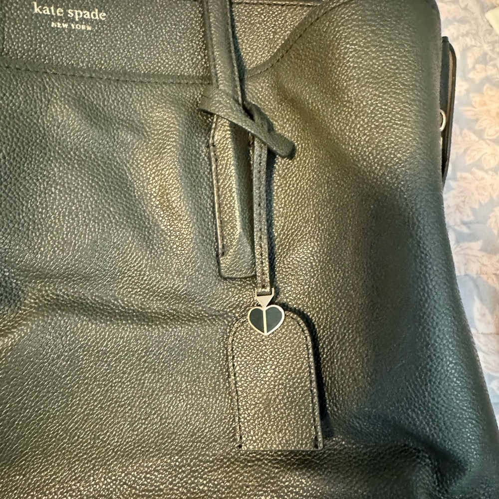 Kate Spade Dark Green Leather Handbag